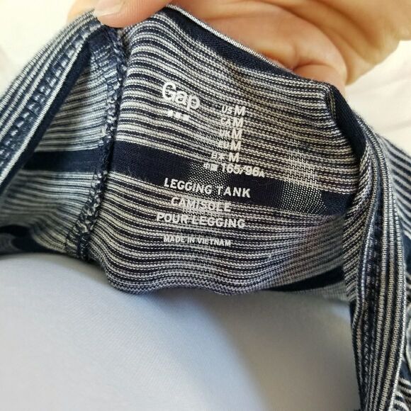 3/$25 Gap Legging Tank medium stripe - Picture 5 of 5